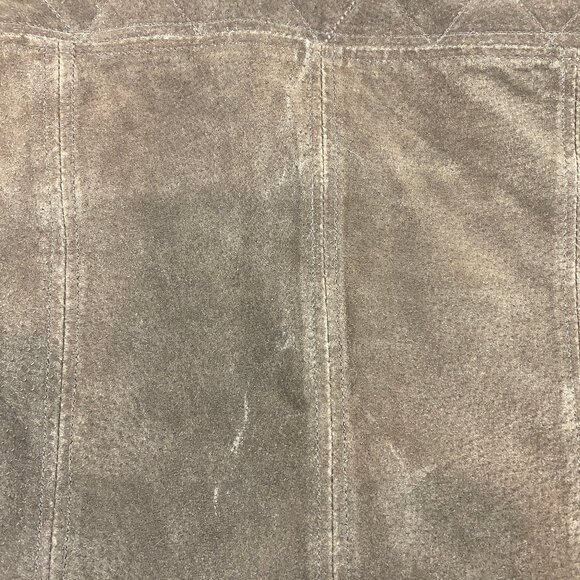RuffHewn Suede Leather Jacket Women's Size Medium Brown - Picture 9 of 16